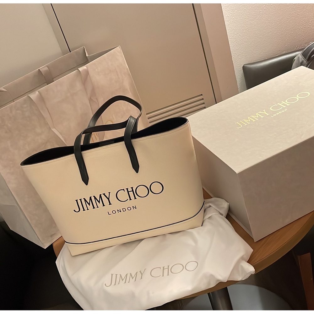 Jimmy Choo Tote Bag (has flaws)